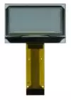 1.51 inch, transparent OLED display, back view, powered off