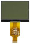 1.5 inch, 128x64 Graphic Transparent LCD Display. Front view, powered off. 1.5 inch, 128x64 Graphic Transparent LCD Display. Front view, powered off.