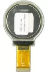 128x128 Round OLED display - back view