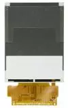240x320 full-color TFT display. Back view, powered off.