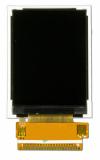 The CFAF240320E-022T is a 2.2 inch 240x320 color TFT LCD display - Front View, Display Power Off, Tail Unfolded The CFAF240320E-022T is a 2.2 inch 240x320 color TFT LCD display - Front View, Display Power Off, Tail Unfolded