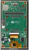 5-inch, 720x1280 rPi CM4 Compatible, High-density TFT display. Back view.