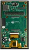 5-inch, 720x1280 rPi CM4 Compatible, High-density TFT display. Back view.