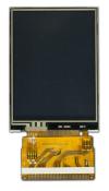 240x320 TFT LCD Front view, turned off 240x320 TFT LCD Front view, turned off