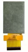 240x320 2-inch TFT Display, back view, powered off.