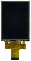 240x320 2.87-inch resistive touchscreen TFT display, front view, powered off 240x320 2.87-inch resistive touchscreen TFT display, front view, powered off