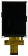 240X320 2.8-inch TFT display, front view, powered off. 240X320 2.8-inch TFT display, front view, powered off.