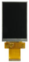 3.5-inch, 320x480 TFT Display module, front view, powered off. 3.5-inch, 320x480 TFT Display module, front view, powered off.