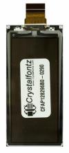 CFAP128296B0-0290 is a 2.90 inch graphic epaper display, red + 3-level grayscale ‒ back view, FPC unfolded CFAP128296B0-0290 is a 2.90 inch graphic epaper display, red + 3-level grayscale ‒ back view, FPC unfolded