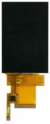 320x480 3.5-inch TFT Display module.
Front view, powered off.