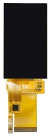 240x400 Pixel, Full-color TFT display. Front view, powered off. 240x400 Pixel, Full-color TFT display. Front view, powered off.