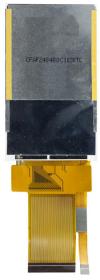 240x400 Pixel, Full-color TFT display. Back view, showing FPC. 240x400 Pixel, Full-color TFT display. Back view, showing FPC.