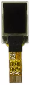 Small 48x64 pixel OLED display - Front view