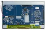1280x800 10.1-inch IPS HDMI TFT Module. Back View, showing connectors.