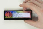 480x128 bar-type EVE TFT, in-hand to show size and perspective. 480x128 bar-type EVE TFT, in-hand to show size and perspective.
