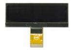 128x32 small yellow OLED, front view, off. 128x32 small yellow OLED, front view, off.