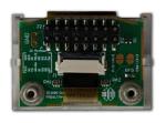 128x64 Backlit Transflective Graphic LCD Display with breakout board, back view. 128x64 Backlit Transflective Graphic LCD Display with breakout board, back view.