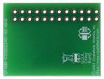 24-position ZIF breakout board.  Bottom view.
