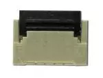 1.0mm pitch, 4 position, gold plated, top/bot, ZIF connector. Closed
