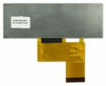 480x128 Bar-Type TFT display with resistive touchscreen. Back view.