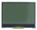 128x64 Backlit, Transflective LCD Display module, front view, powered off