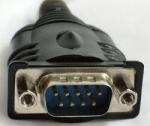 Here is the end-view of the DB-9 connector. The pinout matches a standard PCs 9-pin serial port. You will need our WR232Y02 cable or the WR232Y07 gender changer to allow this connector to mate with the Crystalfontz serial displays. Here is the end-view of the DB-9 connector. The pinout matches a standard PCs 9-pin serial port. You will need our WR232Y02 cable or the WR232Y07 gender changer to allow this connector to mate with the Crystalfontz serial displays.