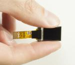 Small 48x64 pixel OLED display - In hand for perspective