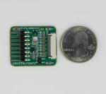 ePaper adapter with quarter to show size. ePaper adapter with quarter to show size.