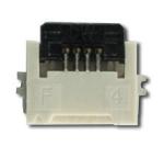 4-position, .5mm ZIF connector, closed position 4-position, .5mm ZIF connector, closed position