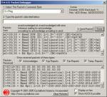 The separate modeless debugger window allows you to see all packet traffic between the host and the 631, and also allows you to experiment with any command. You can scroll back to see the packet history, selectively mask packet traffic and select decimal or hexadecimal display. The separate modeless debugger window allows you to see all packet traffic between the host and the 631, and also allows you to experiment with any command. You can scroll back to see the packet history, selectively mask packet traffic and select decimal or hexadecimal display.