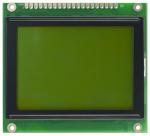 128x64 Yellow-Green graphic LCD, front view powered off, backlight off.  128x64 Yellow-Green graphic LCD, front view powered off, backlight off.