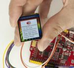 240x240 1.3 inch, High Density display with breakout board included. In hand, to show size and perspective, display on. 240x240 1.3 inch, High Density display with breakout board included. In hand, to show size and perspective, display on.