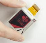 152x152 1.54 inch ePaper / eInk display module - in hand to show perspective 152x152 1.54 inch ePaper / eInk display module - in hand to show perspective