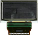 Back view of CFAL12864S-Y-B1 128x64 OLED graphic display with unfolded tail.