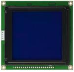 128x128 Blue on White Graphic LCD, front view, powered off. 128x128 Blue on White Graphic LCD, front view, powered off.
