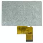 800x480 TFT LCD, back view.