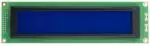 40x4 Character LCD Display, Front view, powered off.