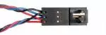 Midway along the WRDOWY17s length, there is an male connector. The male connector allows additional WRDOWY17's to be connected (up to the maximum of 32 sensors supported by the CFA-633.