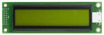 20x2 Character LCD with Yellow Green backlight and dark letters. Front view, powered off. 20x2 Character LCD with Yellow Green backlight and dark letters. Front view, powered off.