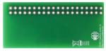 40-position ZIF breakout board. Bottom view.