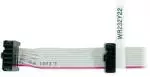 This is a close-up of the ends of the WR232Y22 cable which has both the standard and alternate pinout.