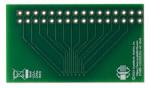 31 Position ZIF breakout board. Back view. 31 Position ZIF breakout board. Back view.