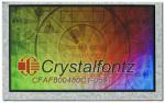 The CFAF800480C1-050T is a 5.0 800x480 color TFT LCD display. Image appears as the camera perceives the display.
 The CFAF800480C1-050T is a 5.0 800x480 color TFT LCD display. Image appears as the camera perceives the display.