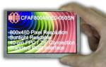 800x480 TFT LCD, in-hand to show size and perspective 800x480 TFT LCD, in-hand to show size and perspective