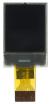 One inch graphic LCD, front view  turned off.
