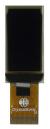 64x128 InCell touchscreen display, front view, powered off.