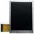 480x640 Sunlight Readable TFT Display. Front view, powered off.