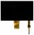 1024x600 IPS TFT Display, Front view, powered off.