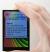 320x480 3.5-inch TFT Display module.
in-hand to show size and perspective.
