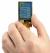 240x320 2-inch TFT Display, front view, in hand to show size and perspective.